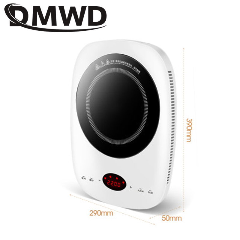Cocina de Inducción multifunción eléctrica para el hogar DMWD, olla para freír, cocina inteligente de alta potencia con ahorro de energía, placa de cocción EU