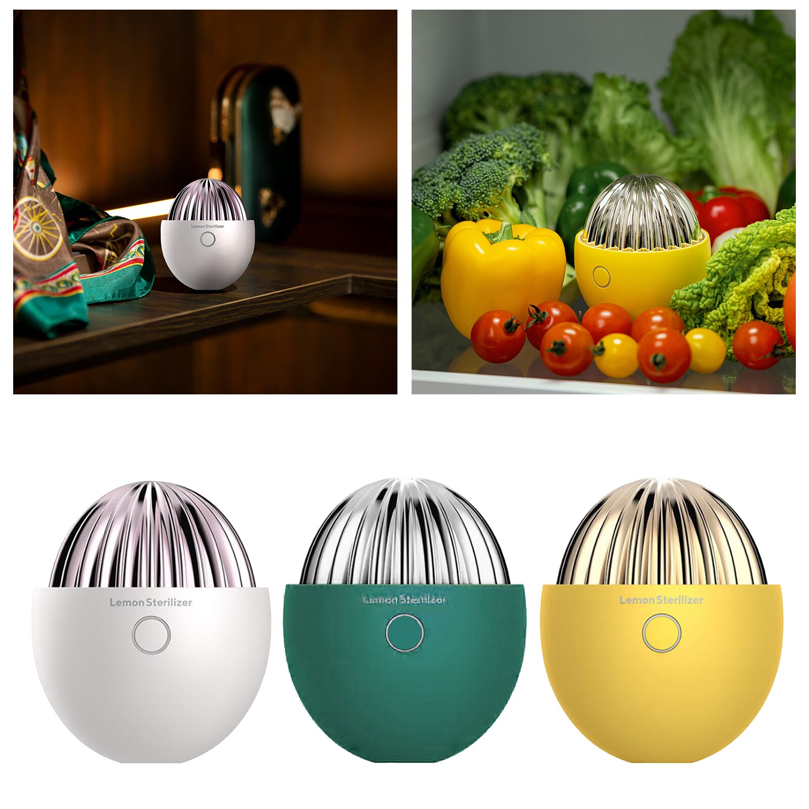 Mini Portable Air Purifier Refrigerator Fridge Sterilization Odor