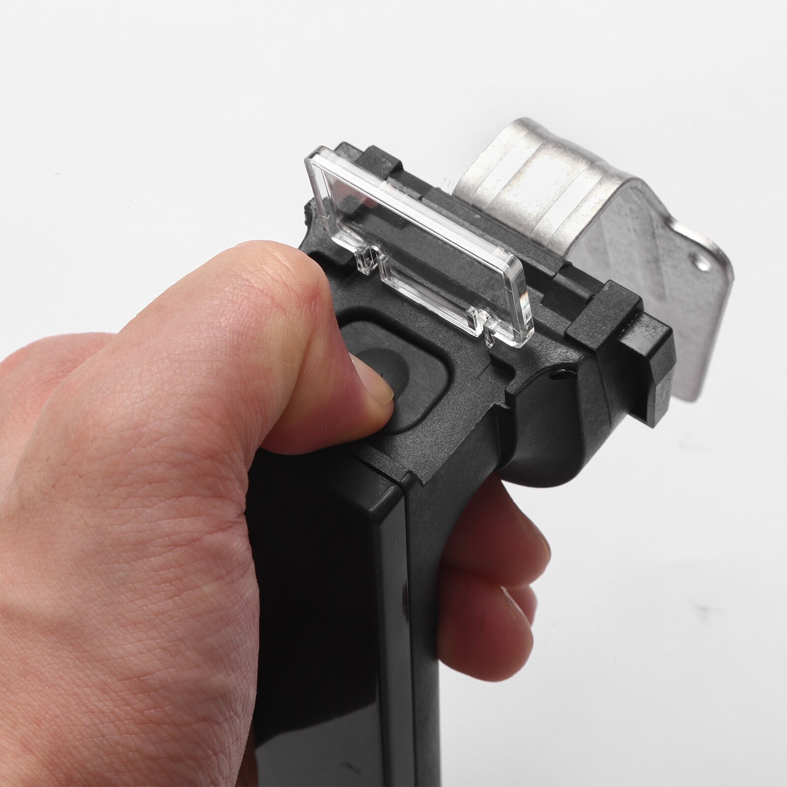 Kitchen Gadgets 5.2L Air Fryer Tray and Removable Handle Nonstick Hollow Metal Plate Cooking Fry Pan Tray Kit Cookware Accessory