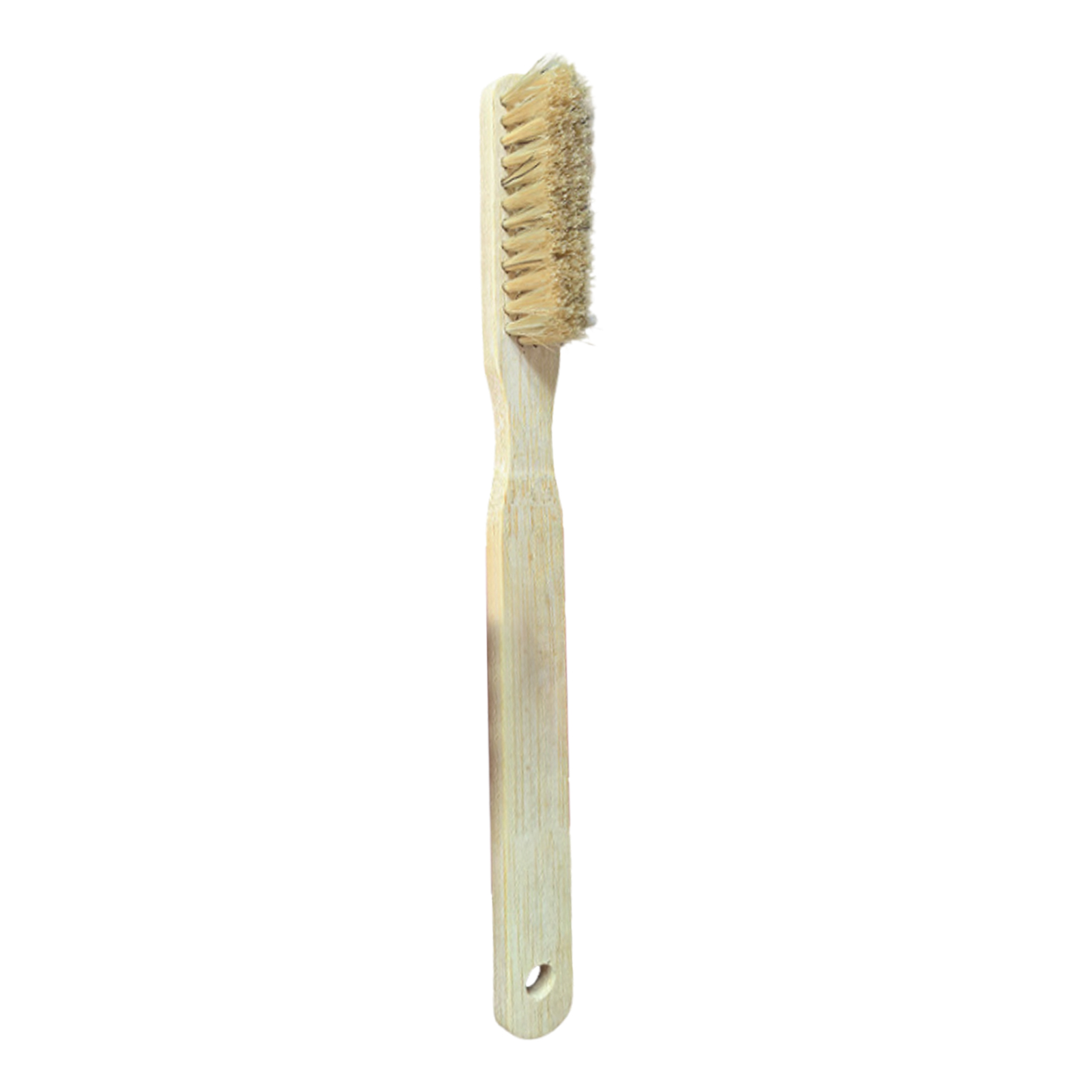 Brosse d'escalade 2 en 1, brosse à poils souples avec manche en bois de hêtre, dissolvant de callosités, brosse à poils de sanglier pour l'escalade: Black