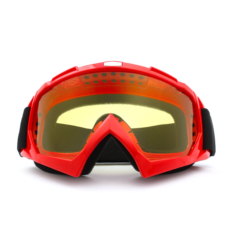 Gafas de Motocross para adultos, Gafas de motocicleta ATV, lentes transparentes, casco de esquí, Googles todoterreno para Kawasaki Oculos Gafas: Transparente