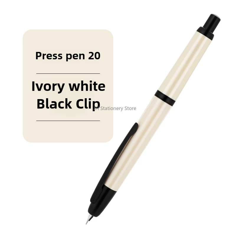 JINHAO 20 pluma estilográfica pluma de tinta de lujo F EF Nib escritura caligrafía bolígrafos útiles escolares papelería PK MAJOHN A1 10: Azul marino / f