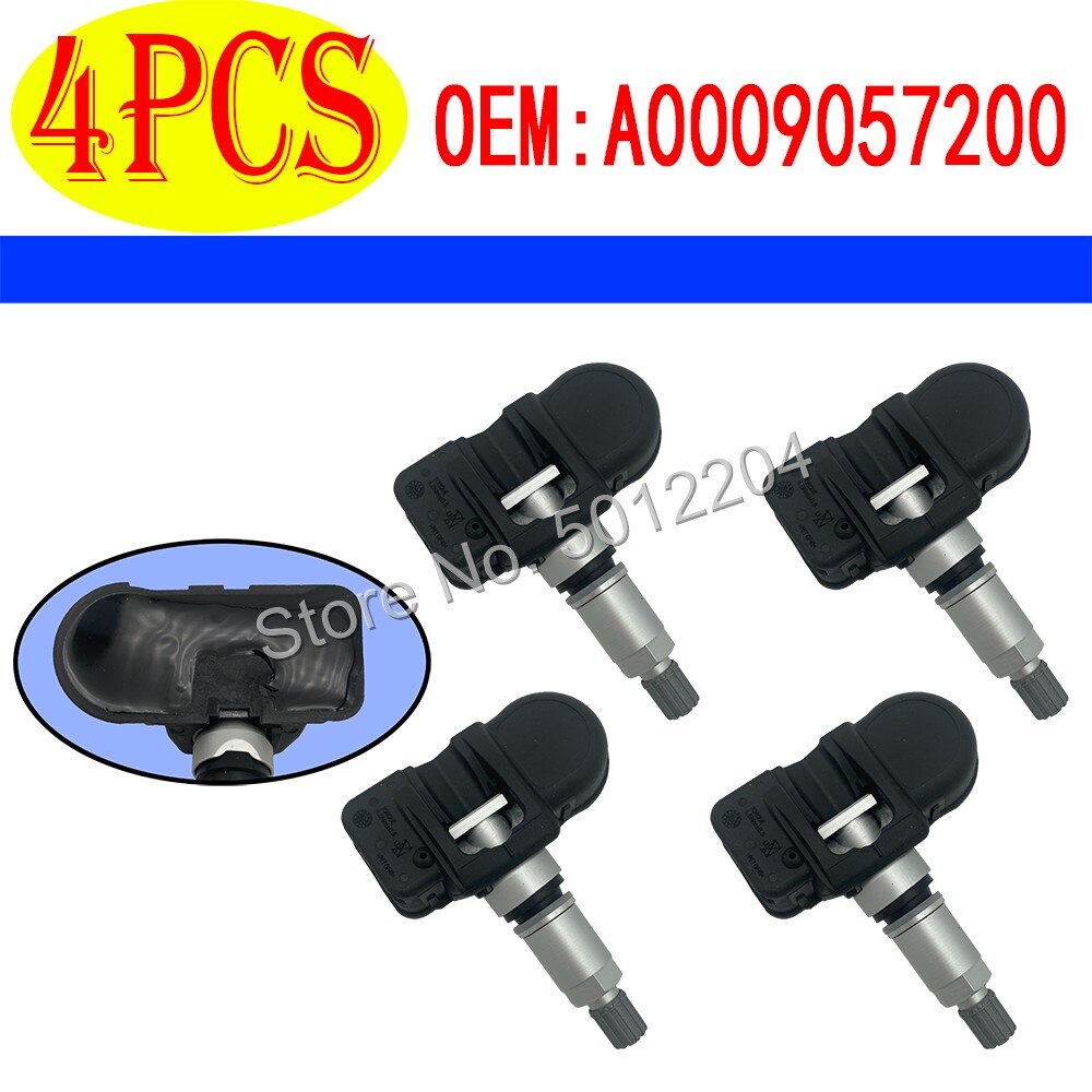 Medición de la presión de los neumáticos, Sensor TPMS A0009057200 para -2023 MERCEDES-BENZ para SMART FORTWO