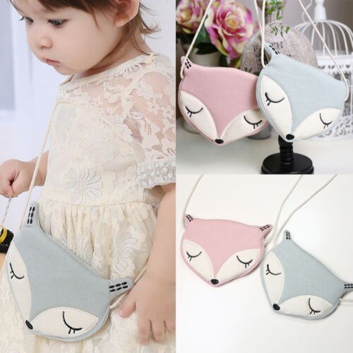 Neue Infant Baby Kinder Mädchen Kleine Casual Schulter Umhängetasche Messenger Handtasche Cartoon Tier Tasche Kinder