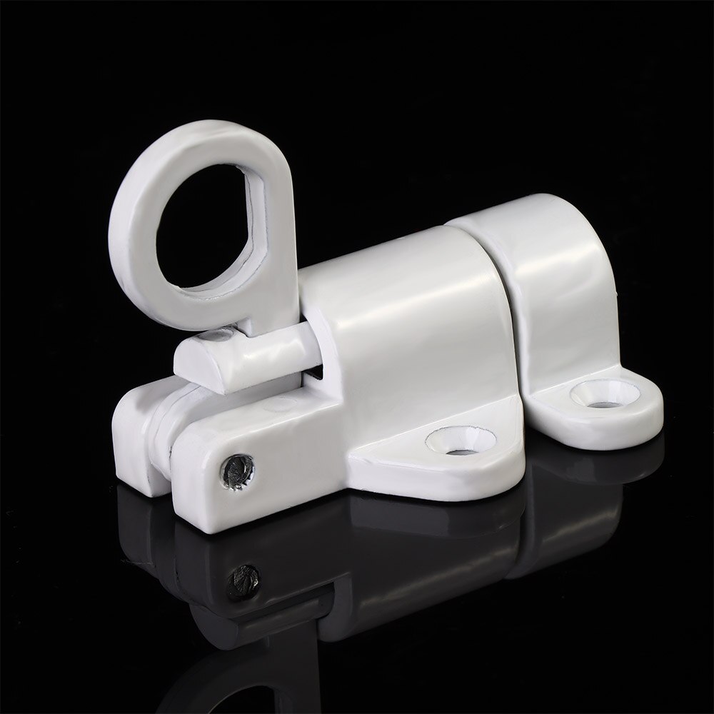 Zatrzask okienny zamek ze śrubami brama zabezpieczająca kołatka sprężynowy aluminiowy zamek zatrzaskowy sprzęt meblowy narzędzie