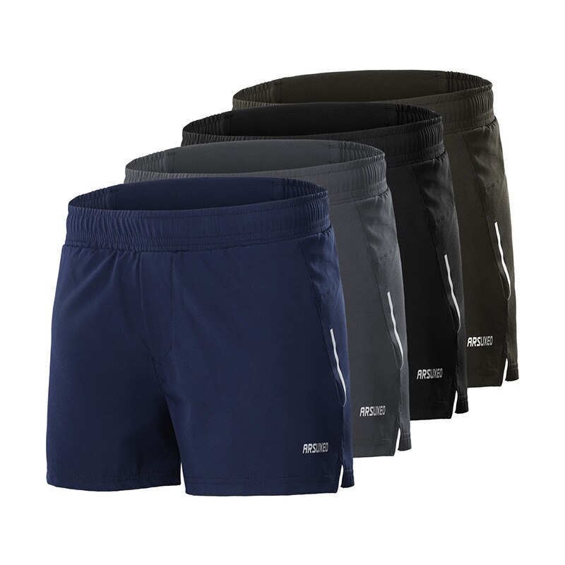 Running Shorts Heren Athletic Sport Wortout Gym Shorts Spandex Jogging Fitness Voetbal Fietsbroek Outdoor Oefening Shorts