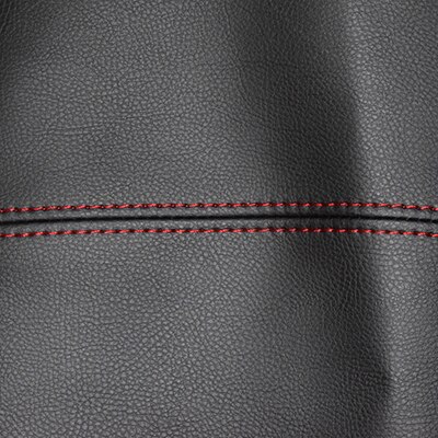 Panneau de porte de voiture accoudoir couverture autocollant garniture pour Volkswagen Passat B5 1998 1999 2000 2001 2002 2003 2004 2005 2006 accessoires de voiture: Black with red line
