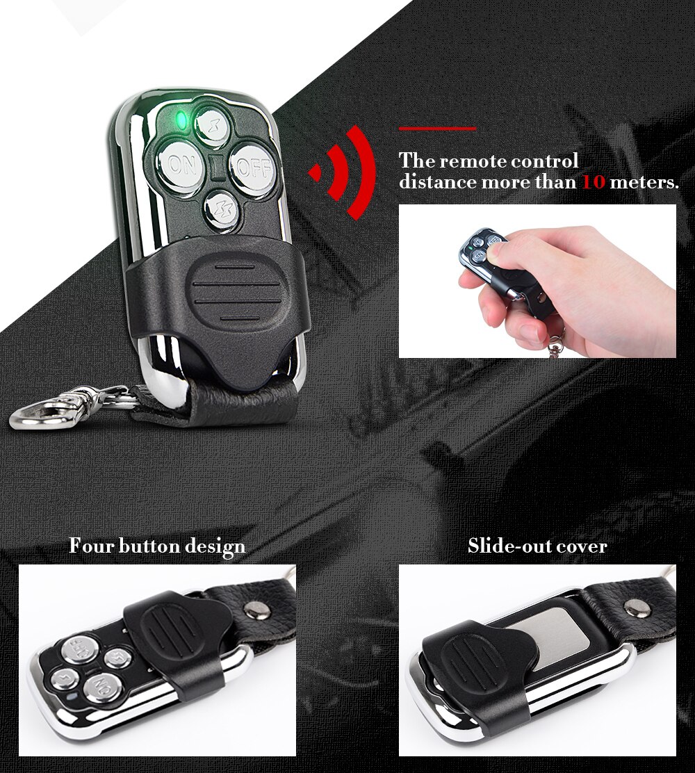 LED Light Bar Remote Control Switch Wireless Controller Transmitter&Receiver On/Off Strobe Flash for LED Bar Wiring Harness Kit