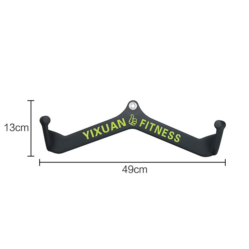 Poignées de Fitness pour Lat tirer vers le bas rameur gymnastique maison Pully câble attache Biceps Triceps dos Blaster barre Machine accessoires: 3
