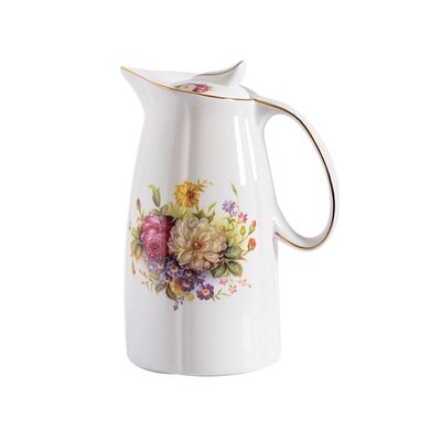 1.5L / 2L Ceramic Pitchers Water Bottles Cold Kettle No Explosion Jug Large Capacity Household Ceramic Thermos: 1.5L / A