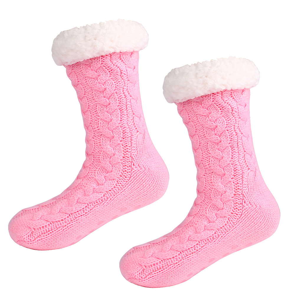 Gruesa Bata Manta Polar Unisex con Capucha para Adultos y Niños, Cálida Sudadera Albornoz con Bolsillo Gigante, Mantas Compensadas para Viajar, el Hogar y Camas: socks Pink