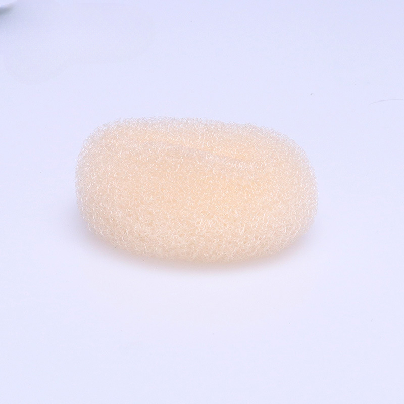 Rollo mágico de esponja de espuma para mujer, anillo grande fácil, máquina para hacer moños, Donut, herramientas de peinado, accesorios para el cabello para niña: Azul oscuro