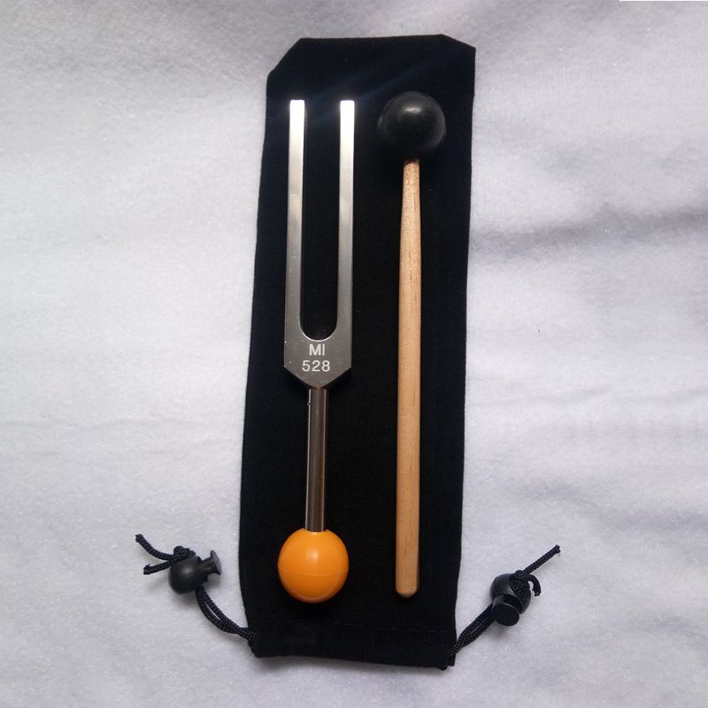 Tuning Fork 528 HZ - with Bead Base for Ultimate Healing and Relaxation H55F