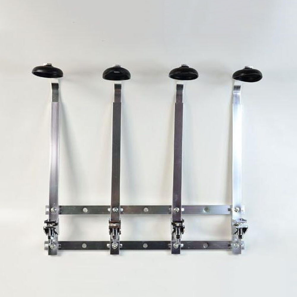 4 Spring-Loaded Wall Mounted Wine Dispenser Beer Home Space Saving Tools Bar Drinking Pourer Party Bottle Holder Accessories