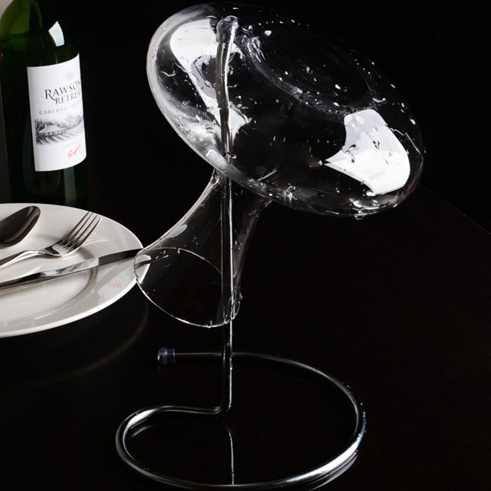 Decanter Drying Rack Bottle Carafe Countertop Dryer Rack Holder Carafe Invert Rack for Home Bar