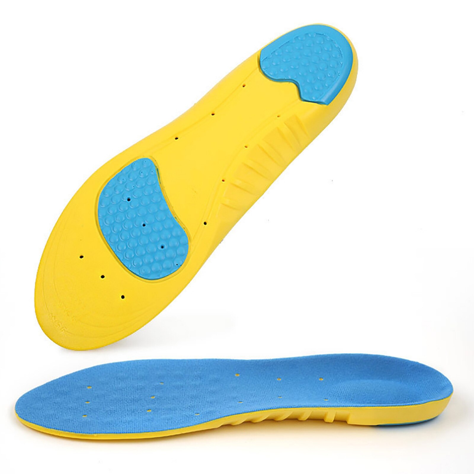 2 pezzi inserti per scarpe Unisex plantari sportivi plantari scarpe di supporto solette assorbimento degli urti soletta per scarpe da uomo da corsa per piedi