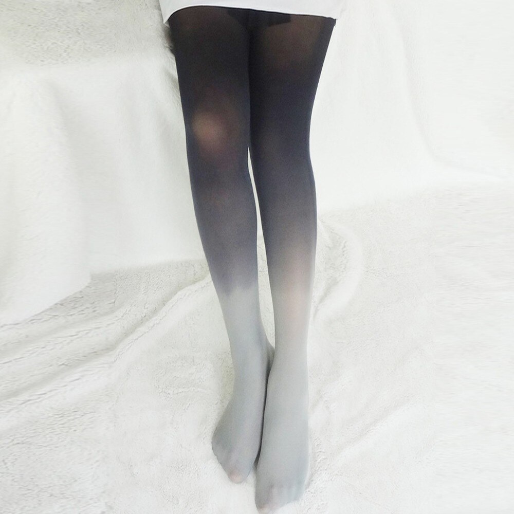 Vrouw Sexy Panty Kousen Gradiënt Verandering Panty Multicolour Fluwelen Panty Vrouwen Meisjes Naadloze Lange Kousen 83-85Cm