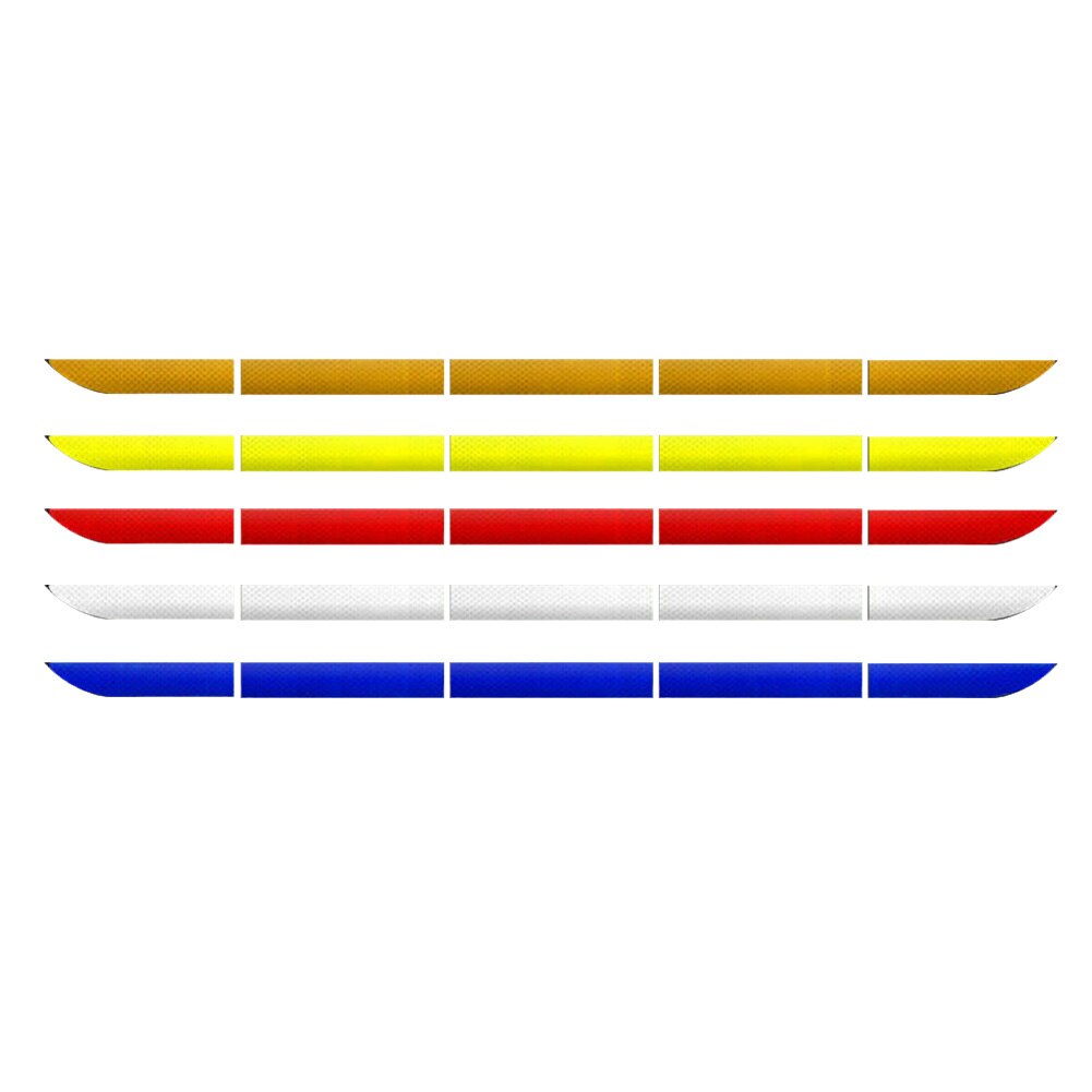 Bumper Reflective tape 90x3.5cm Truck Reflector Parts Accessories Emblems