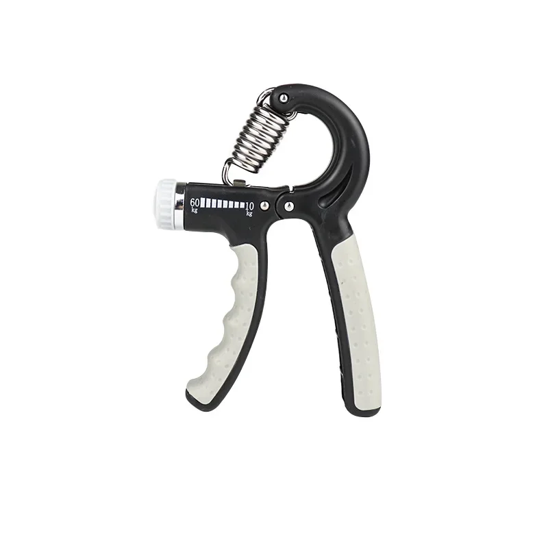 5-60Kg Verstelbare Zware Handgrepen De Hand Trainingsapparatuur Van De Trainer Apparatuur Fitness Handtraining Grip: GRIJS