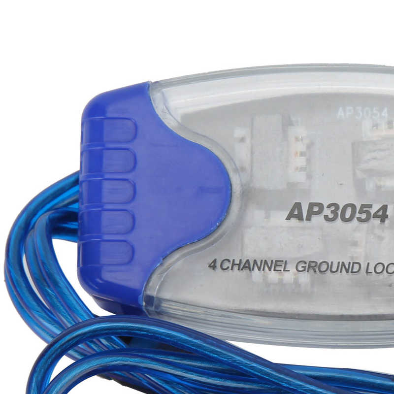 RCA Noise Filter Ground Loop Ground Loop Isolator for Automotive