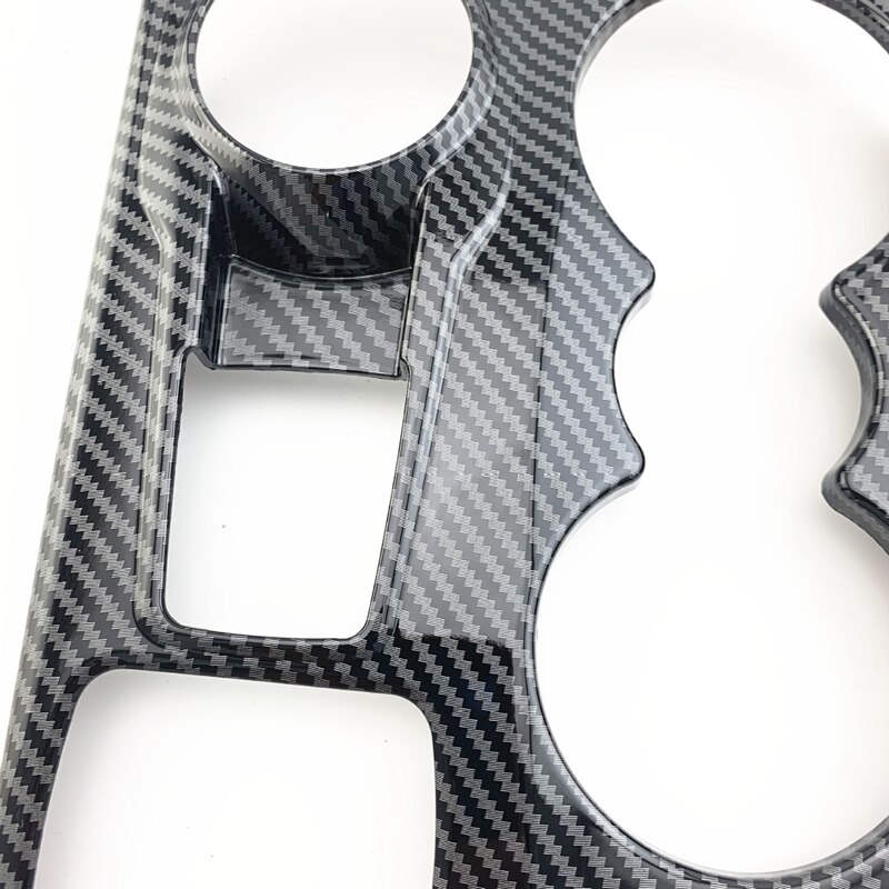 Cubierta de fibra de carbono para caja de cambios, moldura, moldura, accesorios de Interior, para Ford Kuga Escape