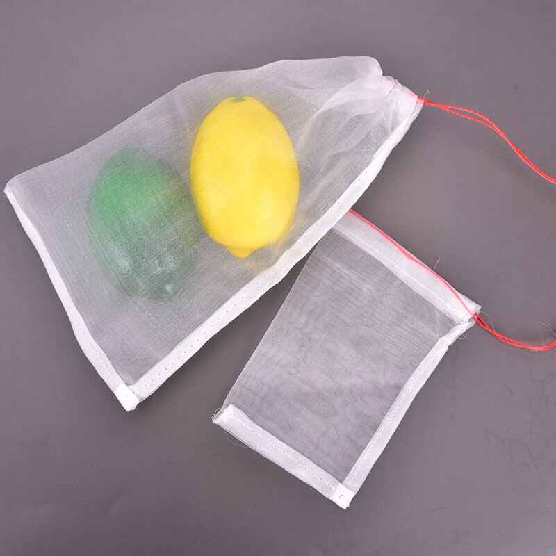 Bolsas de protección contra insectos para uvas y frutas, bolsa de malla impermeable para Control de plagas en jardín, 1 Uds.