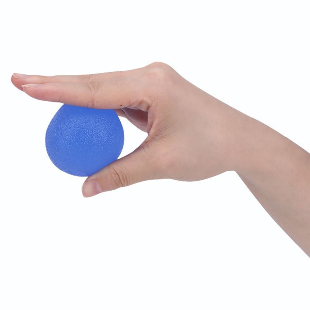 Egg Shaped Hand Exercise Balls Silicone Hand Finger Sports Massage Squeeze Stress Relief Toy for Hand Strengthening Therapy