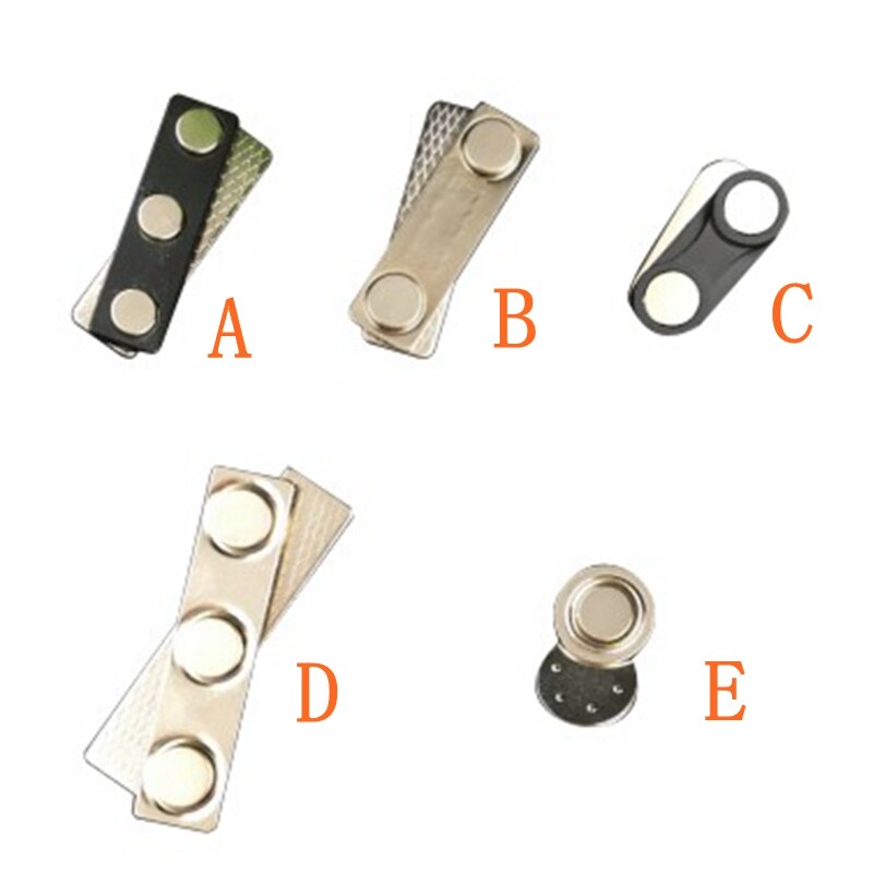 30pcs Strong Magnetic Name ID Tag Holder Badge Fastener Holder name badge magnet