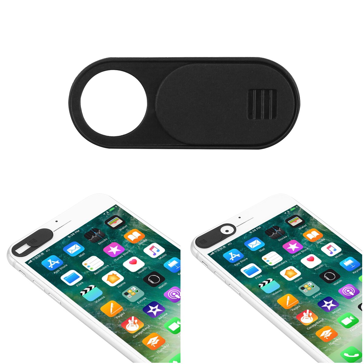 Telefoonlens afdekking schild beschermer case cover slider webcam cover compatibel met computers smartphone laptops tablets