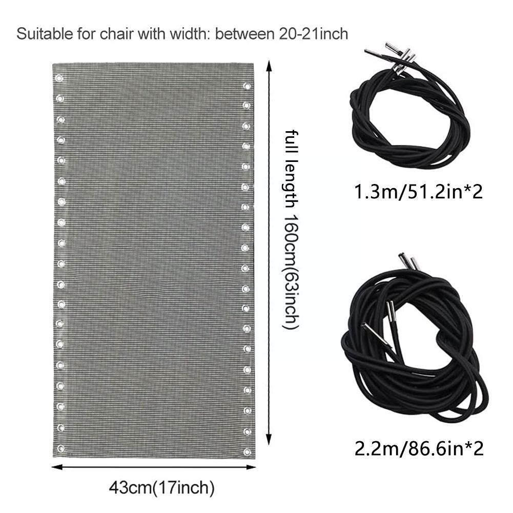 Recliner Replacement Fabric With Recliner Cords Foldable Without Chair Chair Fabric Replacement Lounger Beach Recliner Y6l8