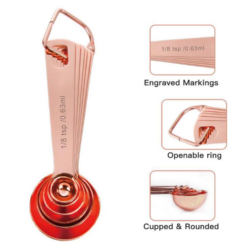 11PCs Silicone Cooking Utensils Set Non-stick Spatula Shovel Copper Plated Handle Cooking Tools Set Kitchen Tools Kitchenware