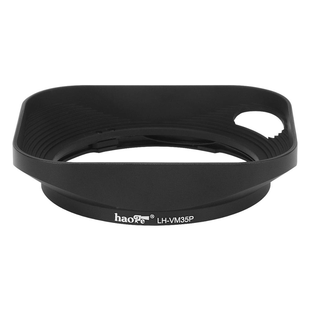 Haoge LH-VM35P Bajonett Metall Platz Objektiv Haube für Voigtlander Nokton Asphärische 35MM 40mm f 1,2 50MM/1,2 VM Aushöhlen Entwickelt