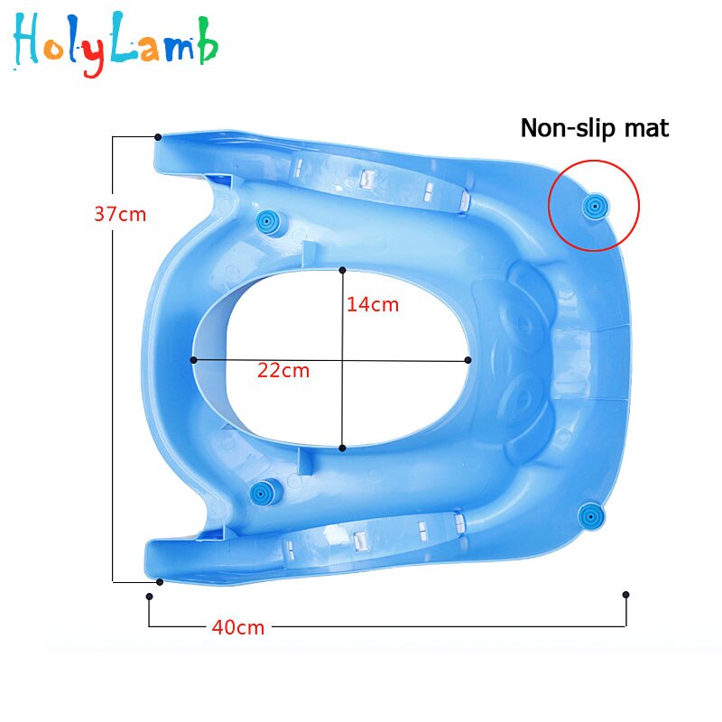 Babypottetreningssete barnepottetoalett sete med justerbar stige babykanne til nyfødte låve urinal guttepike potte