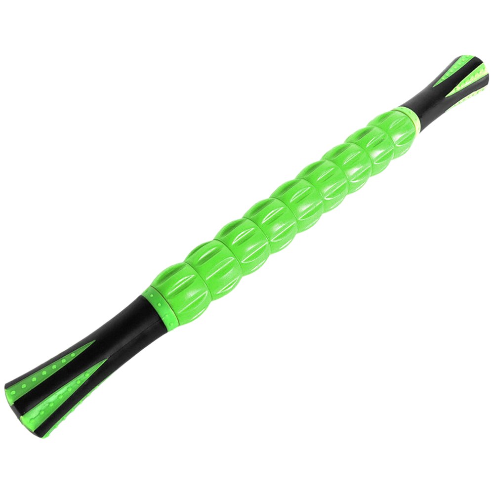 45cm 9 hjul yoga roller column fitness pilates massasje roller stick fascia muskel relief roller enhet
