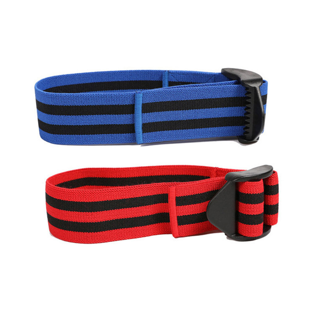 2Pcs Blood Flow Occlusion Restriction Exercise Training Resistanc Band Belt Plastic elasticity Exercise training resistance band