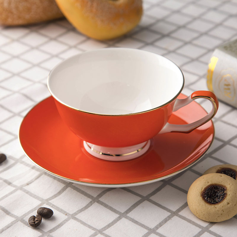 220ML de hueso taza de café de china y platillo conjunto nespresso taza de juego de tazas de café termo para café taza de capuchino de la taza