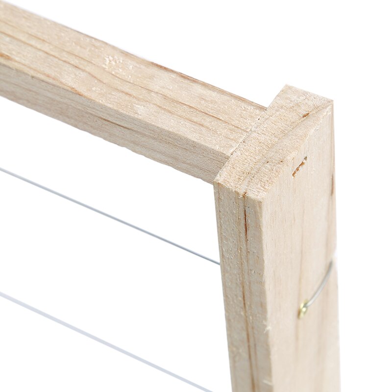4 stücke holz Biene Bienenstock rahmen Biene Bienenwabe Stiftung rahmen Tanne holz Standard bienenzucht rahmen liefern bienenzucht ausrügestochen