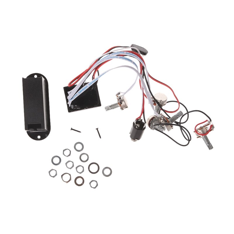 3 Band Eq Voorversterker Circuit Gitaar Dual Potentiometer Voor Active Bass Pickup