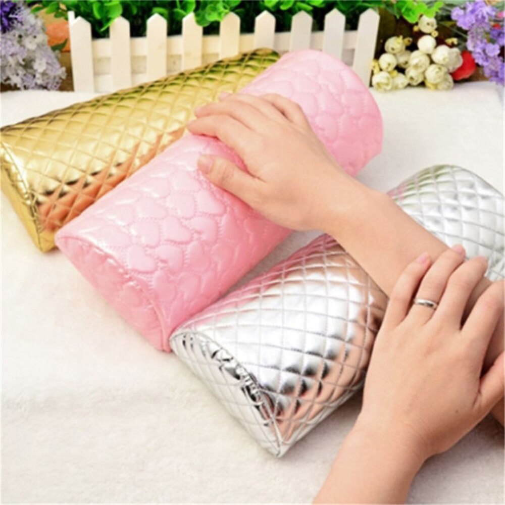 Almohada de mano para manicura de cuero, soporte lavable para brazos, cojín de descanso para manos, mesa Multicolor extraíble, herramientas para uñas