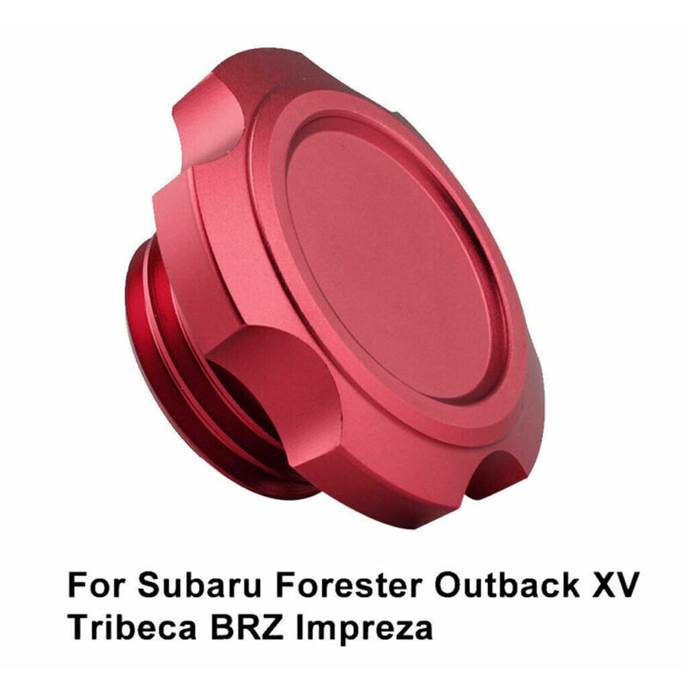 Sturdy Fuel Tank Cover Protector Aluminum Engine Filler For Subaru WRX STi