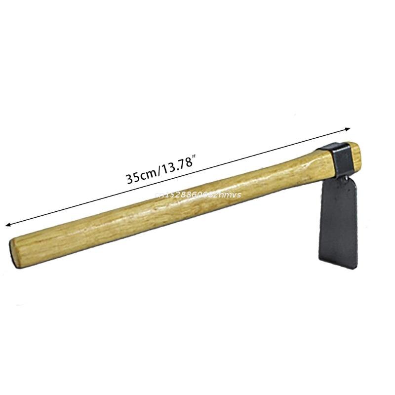 35cm Vegetable Gardening Hoe Garden Tools Garden Hoes Single Headed Weeding Tool