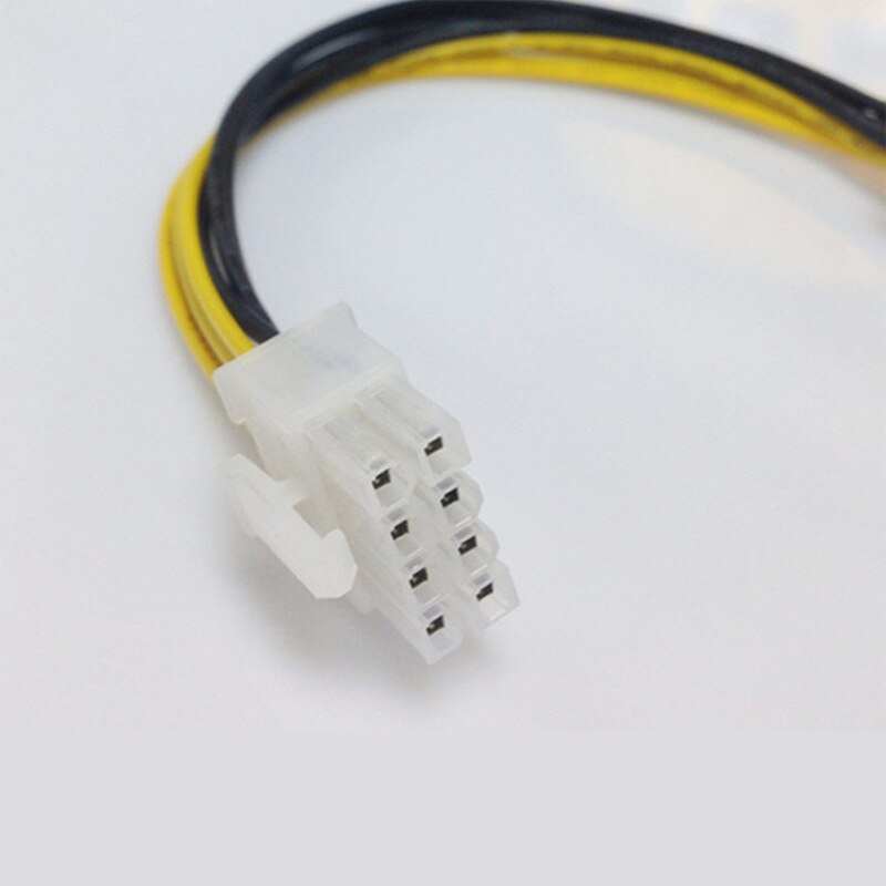 10 Pack 4-Pin Female Naar 8-Pin Male Atx Eps 12V Moederbord Cpu Voeding P4 converter Kabel-8Inch