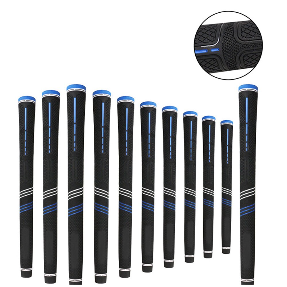 1 Pcs Golf Rubber Grip Club Handle Golf Putter Grip Accessory Handle Black Club Grip