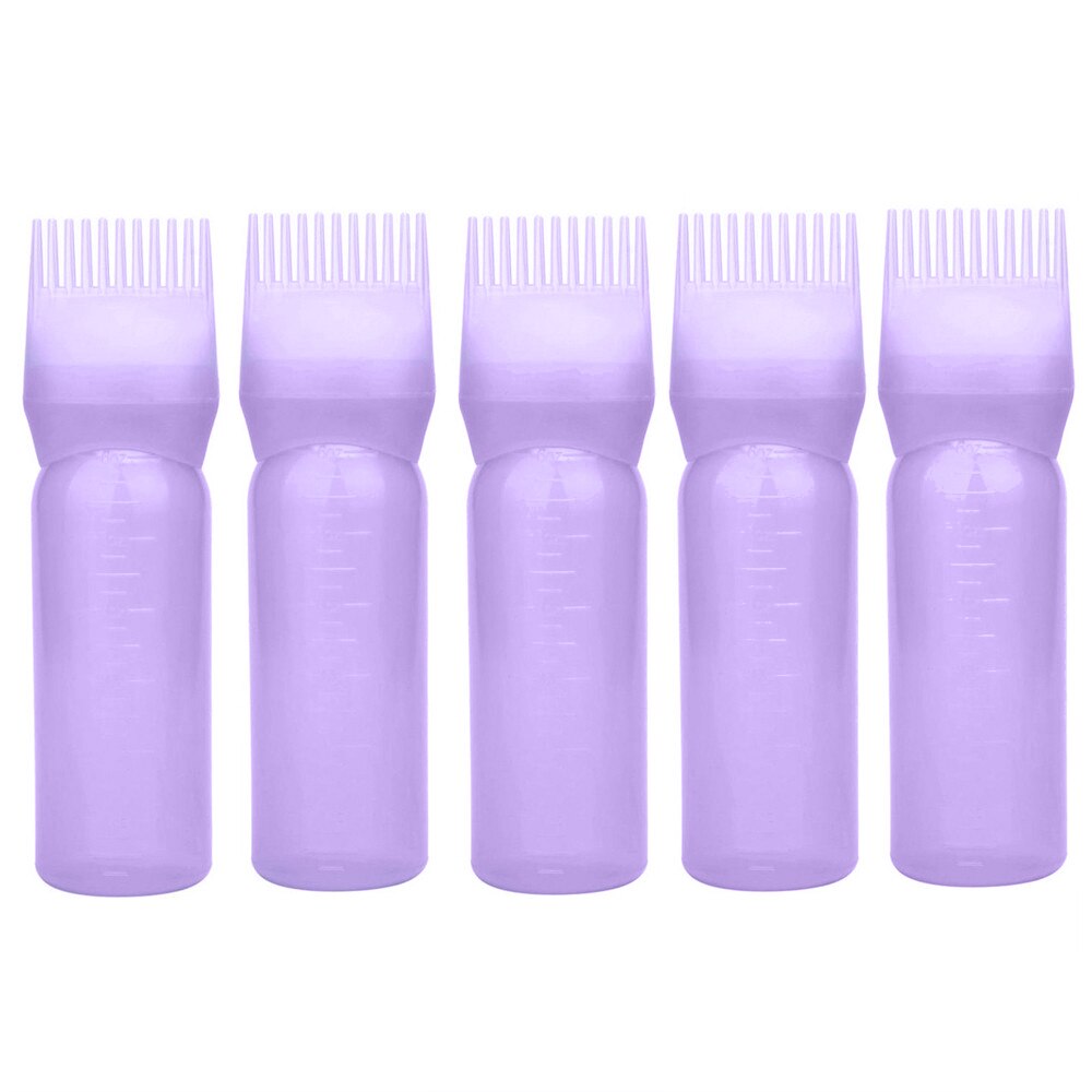 5pcs 120ml Hair Dye Bottle Hair Colouring Comb Emp Vicedeal