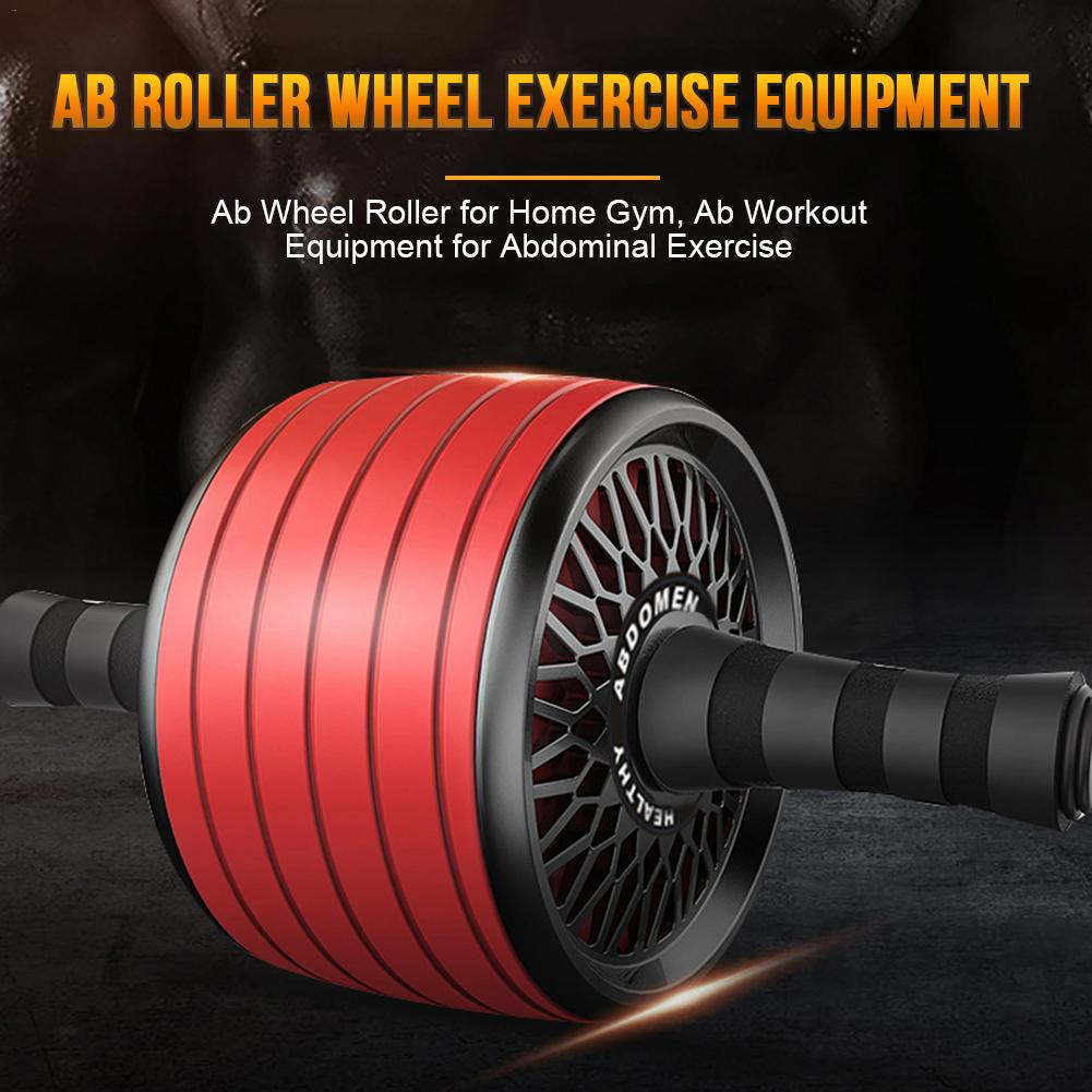 Ab Roller Wheel Muscle Exercise Equipment Wheel Abdominal Power Wheel Ab Roller For Arm Waist Leg Exercise Tools