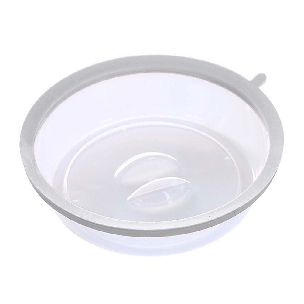 Couvercle de scellage en plastique pour stockage des aliments, plaque de réfrigérateur, couvercle de four à micro-ondes: Bleu