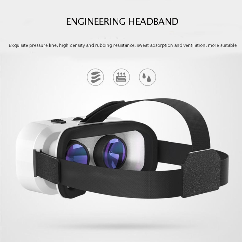 Virtual Reality Mini Glazen 3D Bril Virtual Reality Bril Headset En Handvat Voor Google Kartonnen Smart Supply