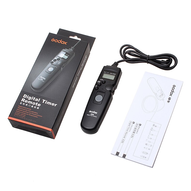 Godox EZB-C3 Digital Timer Remote Control Shutter Release For CANON EOS 5D 7D 50D 1D Mark II 1Ds III 5D Mark II 5D Mark III