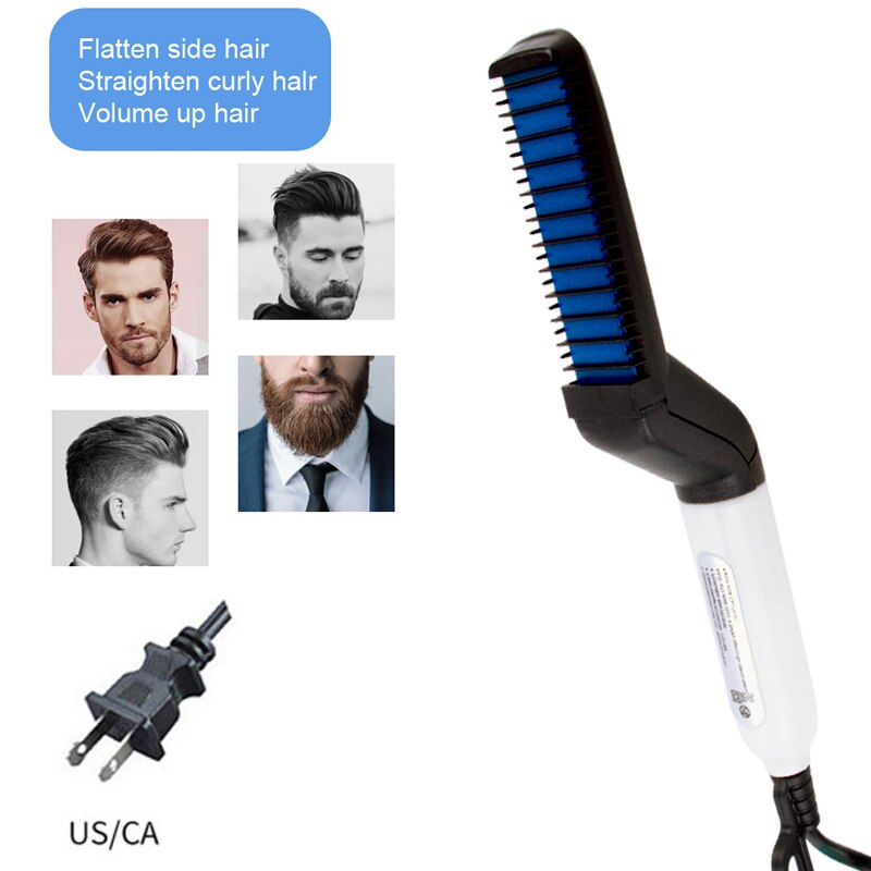 Plancha de pelo para hombre, plancha de pelo para hombre: US plug 02