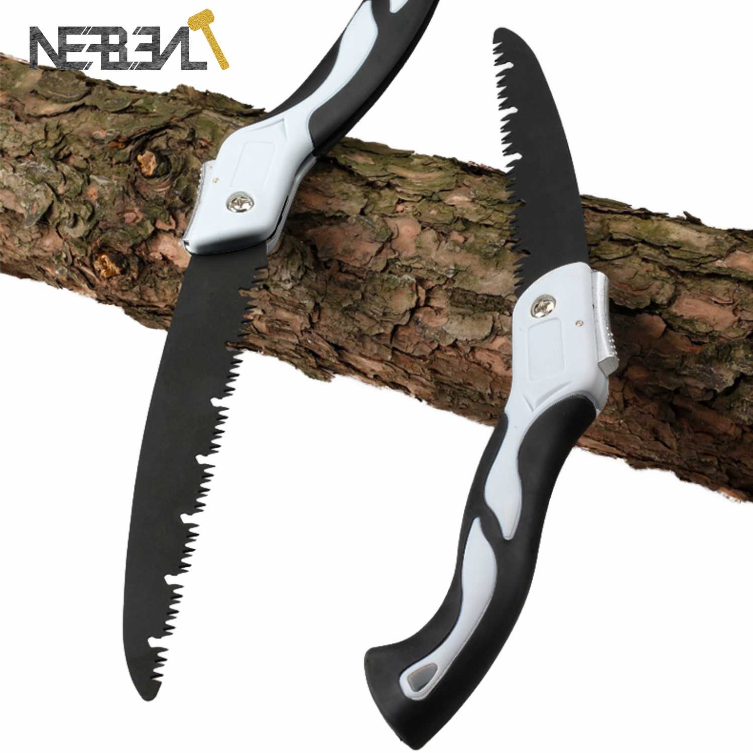 Folding Saw Heavy Duty Extra Long Blade Hand Saw for Wood Camping, Dry Wood Pruning Saw With Hard Teeth SK-5 Steel